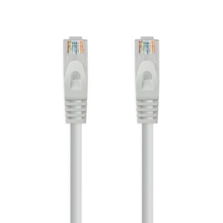 Cable de Red RJ45 UTP Nanocable 10.20.1800-L25 Cat.6A/ LSZH/ 25cm/ Gris